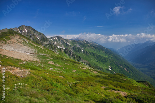 northern alps trekking, kasagatake, washibadake, suishodake, kurobegorodake 北アルプス笠ヶ岳、鷲羽岳、水晶岳、黒部五郎岳縦走登山 