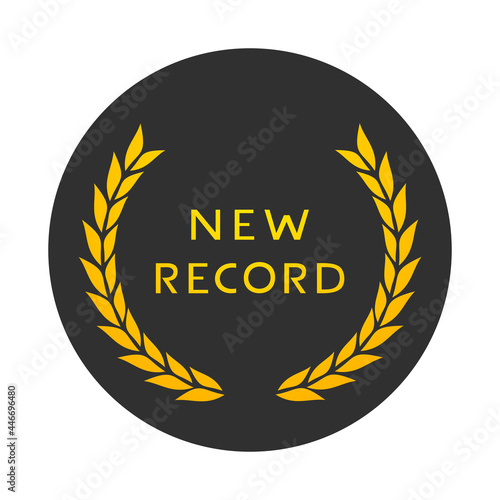 New record symbol