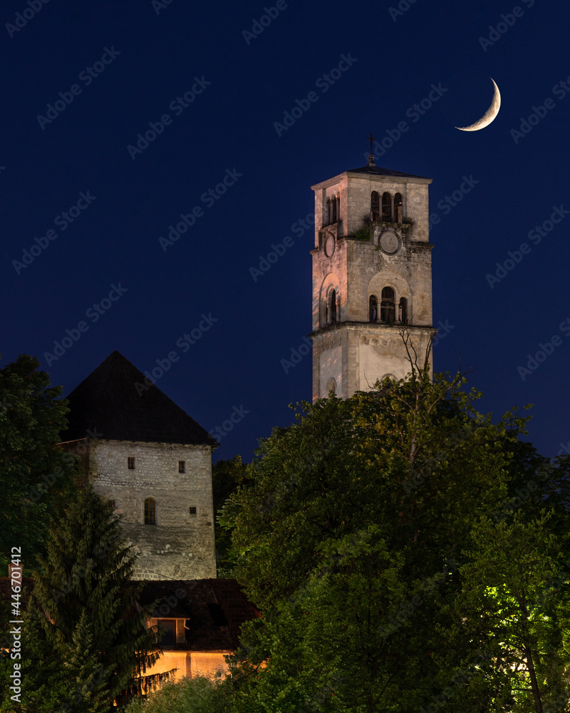 old castle at night old castle at night