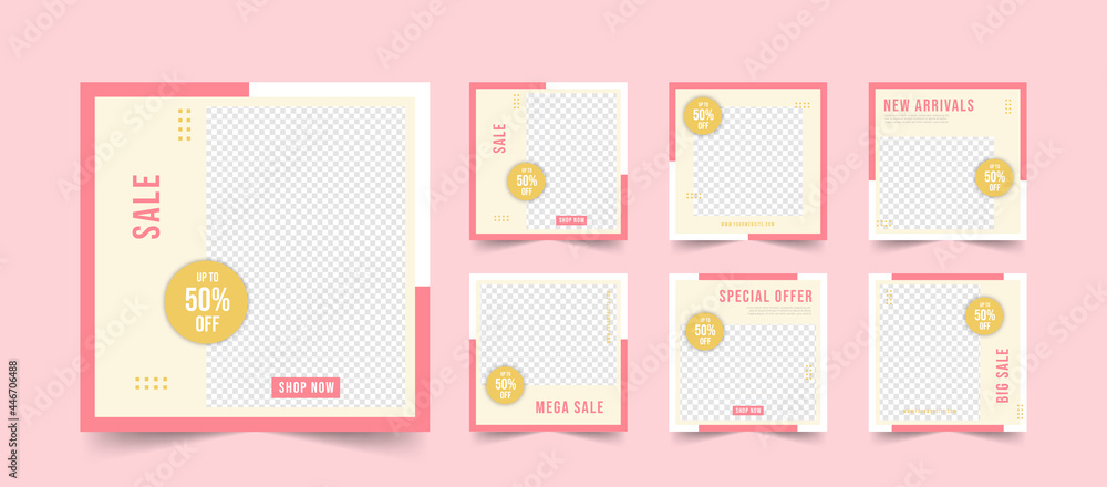 post, banner, template, fashion, background, web, sale, social, layout, modern, media, marketing, business, design, poster, vector, flyer, set, frame, promotion, geometric, advertising, square, abstra