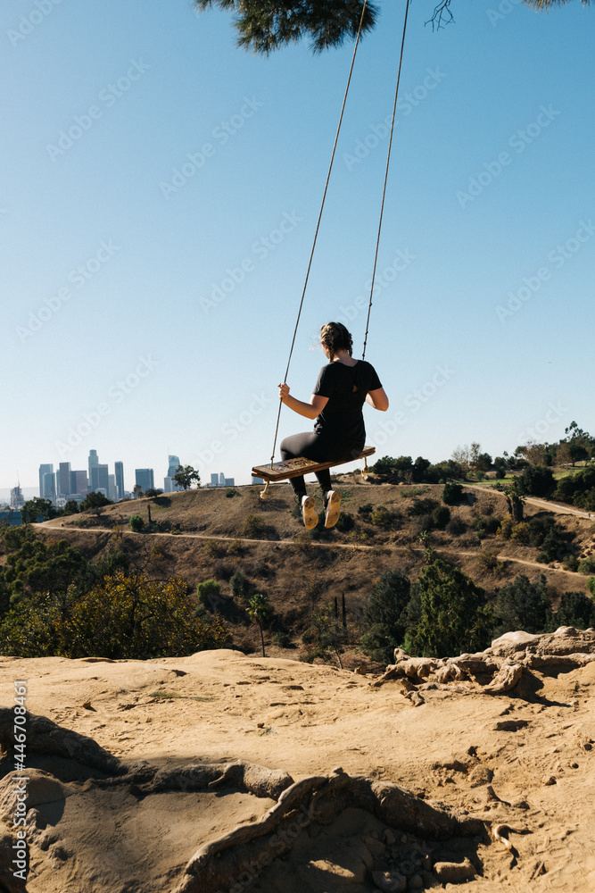 Swinging Above L.A.