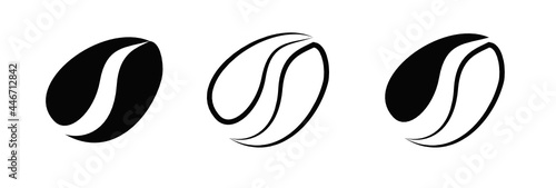 coffe set of icon, symbol vector illustration