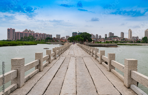 Luoyang Bridge scenic spot, Quanzhou City, Fujian Province, China