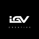 IGV Letter Initial Logo Design Template Vector Illustration