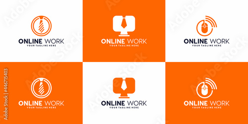 creative logo collection online work logo design symbol