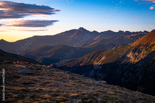 Sunrise in Rocky Mountain National Park