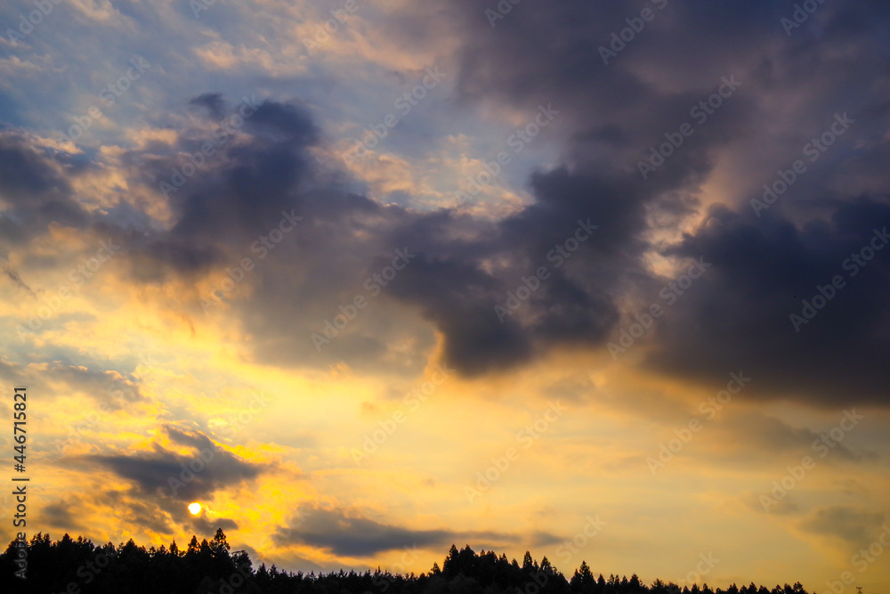 夕焼け風景