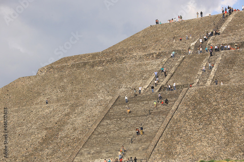 Teotihuacán pyramid Mexico 