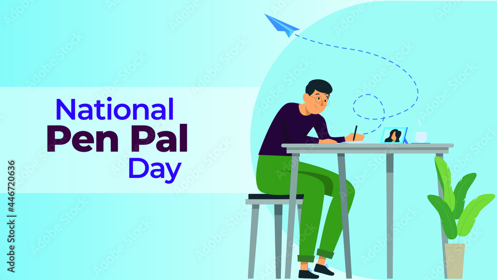 National Pen Pal Day on june 1
