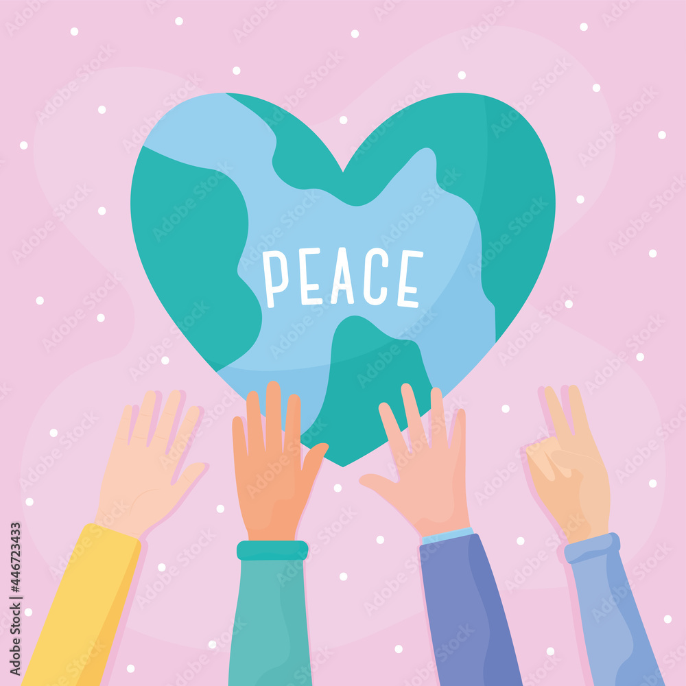 Obraz premium world in peace