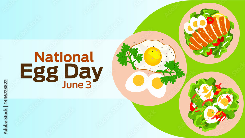 National Egg Day on june 3