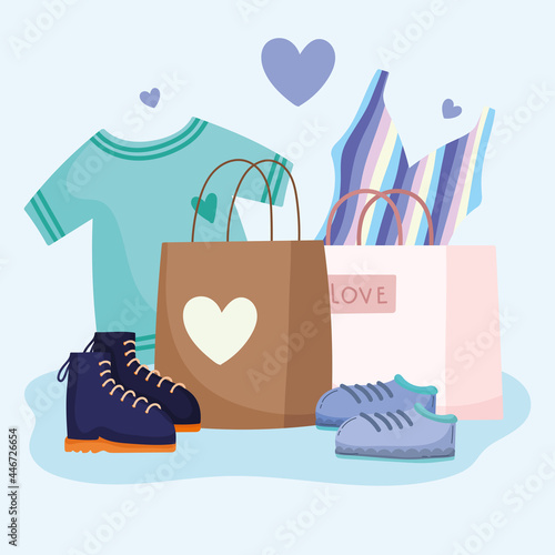 shopping clothes fashion