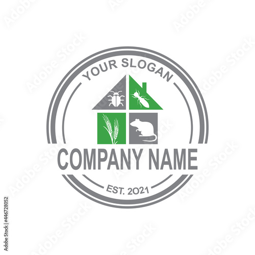 pest control logo , insecticide logo