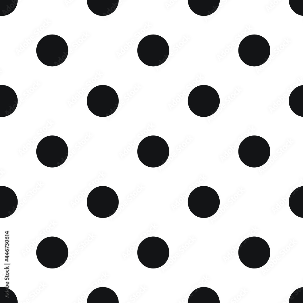 vector print of peas, seamless black circles for print or clothes vector print of peas, seamless black circles for print or clothes