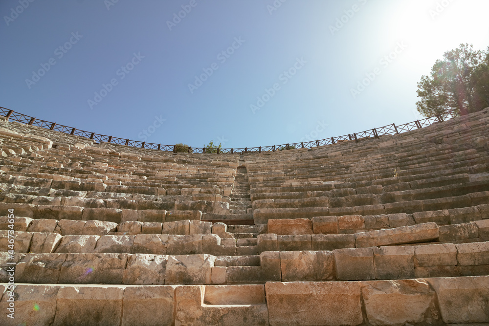 Roman Theater of Patara ancient city in Antalya Turkey. Roman Theater of Patara ancient city in Antalya Turkey.
