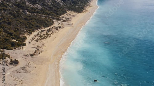 Wallpaper Mural Aerial, Gialos Beach, Lefkada, Greece Torontodigital.ca