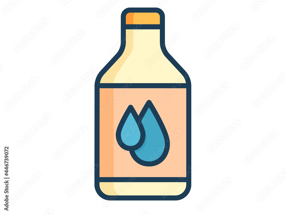 zam zam islamic mecca water single isolated icon with filled line style zam zam islamic mecca water single isolated icon with filled line style
