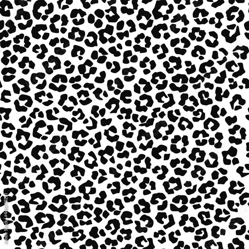 in vector leopard print. seamless leopard skin for clothing or print