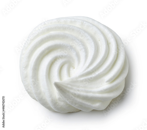 Obraz na płótnie freshly baked meringue cookie