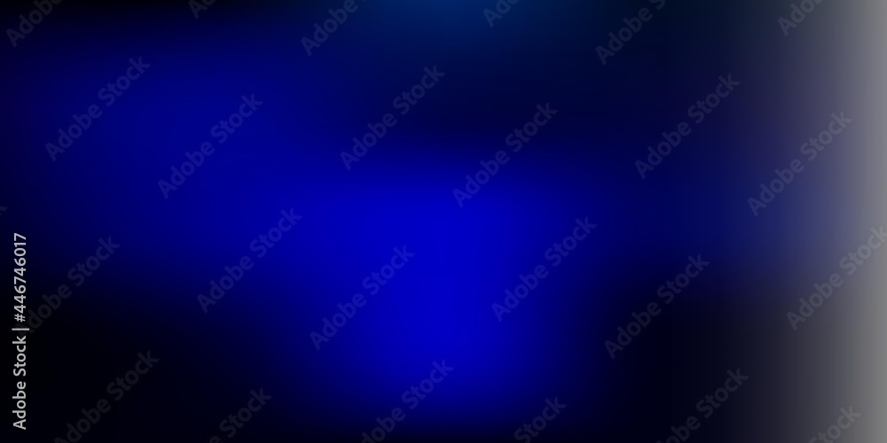 Dark blue, green vector gradient blur pattern. Dark blue, green vector gradient blur pattern.