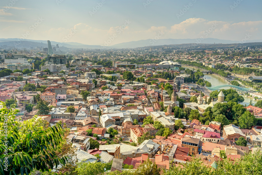 Tbilisi Cityscape, HDR Image