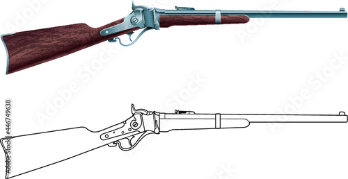 american wild west rifle