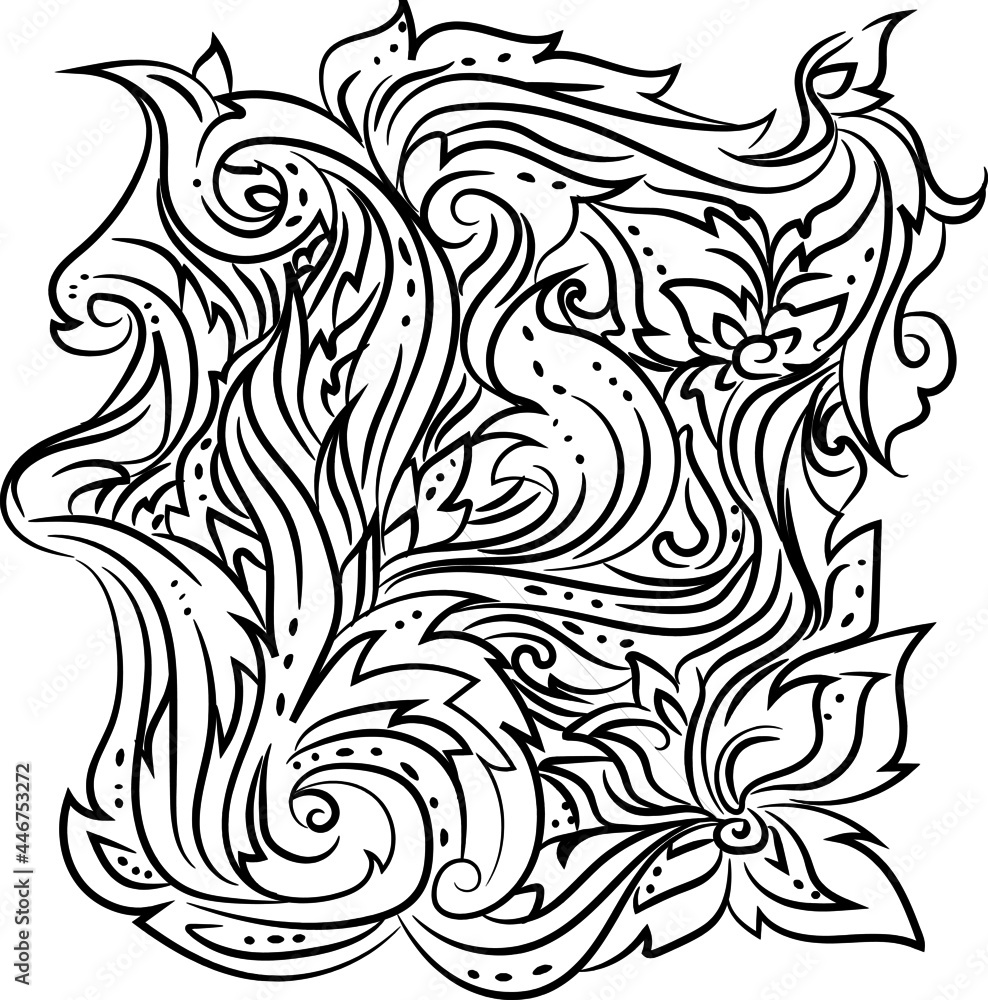 applied Thai pattern applied Thai pattern