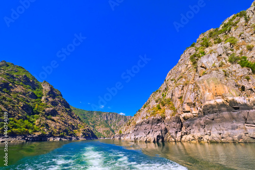Sil River Canyon, Ribera Sacra, Orense, Galicia, Spain, Europe