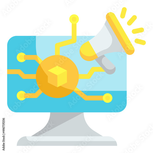 promote flat icon