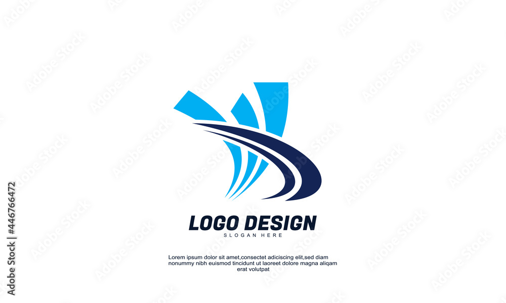 stock illustrator abstract creative company finance logo design examples