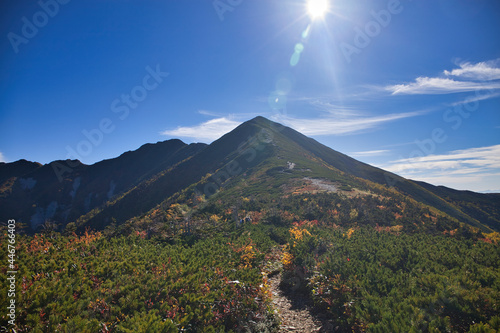 Mt.Kashimayari trekking in early autumn, 初秋の鹿島槍ヶ岳登山