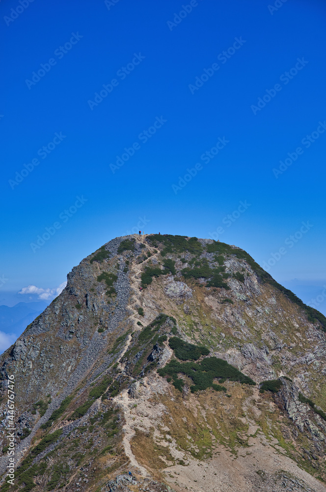 Mt.Kashimayari trekking in early autumn, 初秋の鹿島槍ヶ岳登山 Mt.Kashimayari trekking in early autumn, 初秋の鹿島槍ヶ岳登山