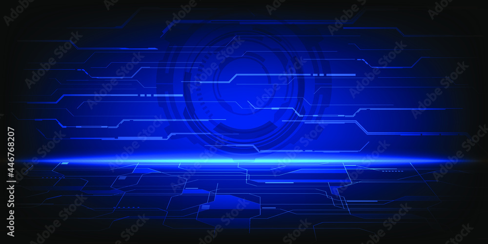 Abstract blue modern tech sapce futuristic design concepts.Vector illustrations. Abstract blue modern tech sapce futuristic design concepts.Vector illustrations.
