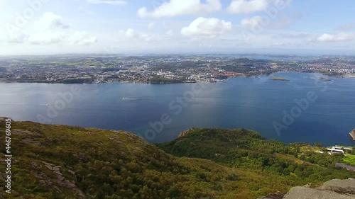 Aerial view from the Dalsnuten mountain photo