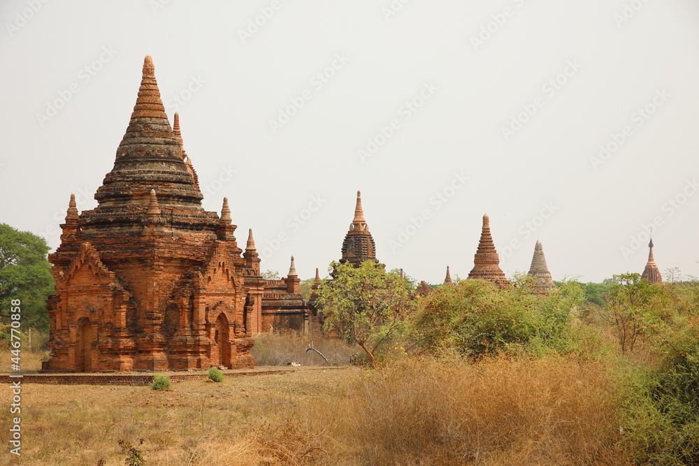 View of Khaymingha Pagoda, Bagan, Myanmar View of Khaymingha Pagoda, Bagan, Myanmar