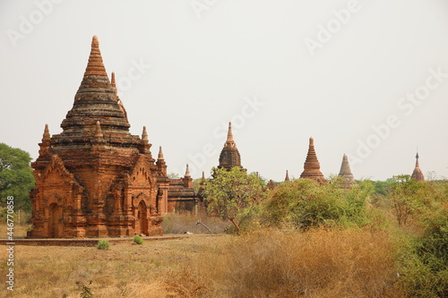 View of Khaymingha Pagoda  Bagan  Myanmar