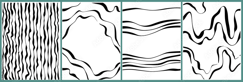 custom made wallpaper toronto digitalBackground set paint grunge illustration. Design brush vector elements.