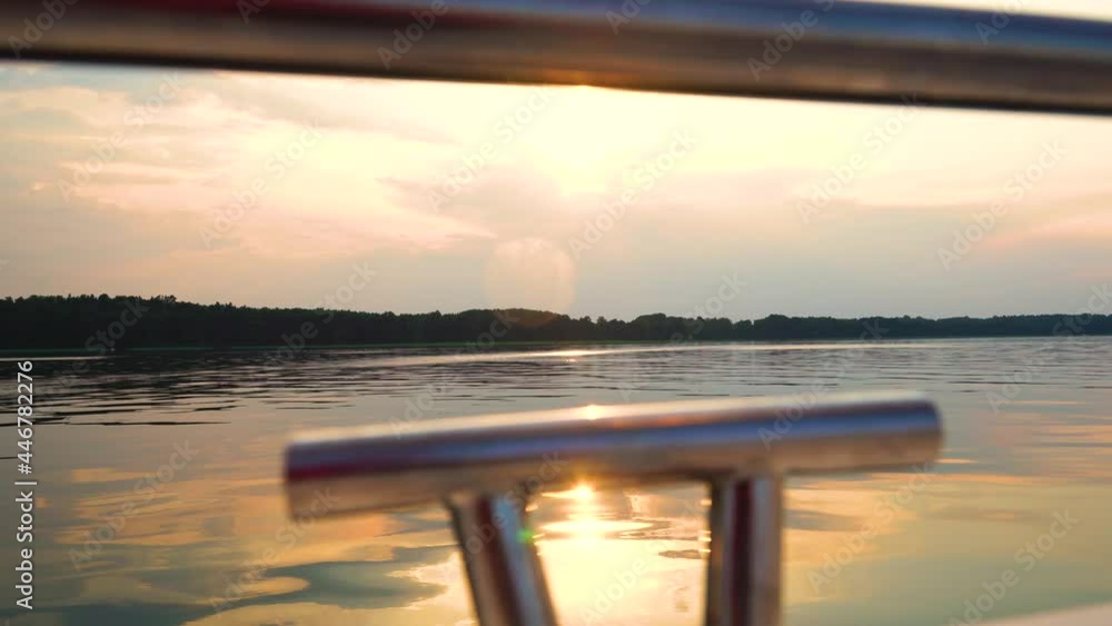 Aerial video with sailboat drone in the Mediterranean at sunset Aerial video with sailboat drone in the Mediterranean at sunset