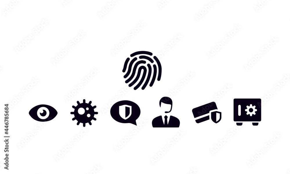 Internet Security and Privacy Icons Internet Security and Privacy Icons