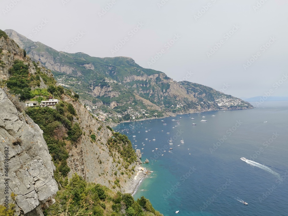 Positano Amalfi Coast Campania Italy Cliff Village