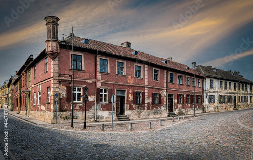 Miedieval buiding in a Kuldiga. photo