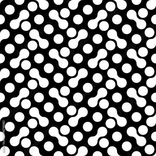 Circles, geometrical shapes seamless pattern. Modern ornament. Ethnic wallpaper. Geometric background. Contemporary backdrop. Digital paper, textile print, abstract image.