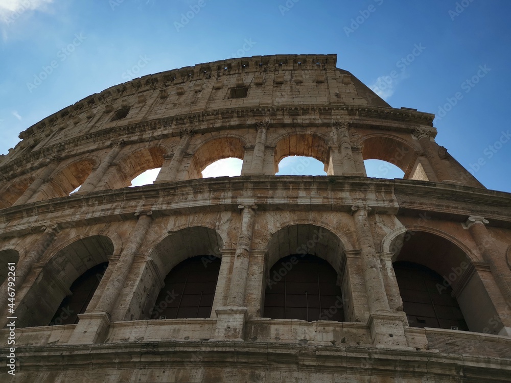 Colosseum Roma Italy Ancient Historic Site