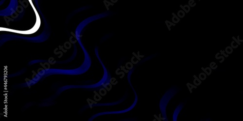 Dark Blue, Red vector background with wry lines.