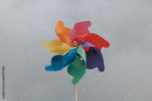 colorful pinwheel