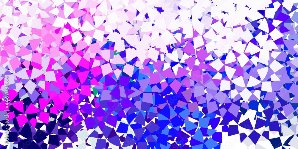 Light blue vector backdrop with lines, triangles. Light blue vector backdrop with lines, triangles.