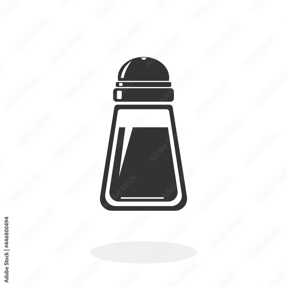 Salt Shaker Flat Icon Vector illustration Salt Shaker Flat Icon Vector illustration