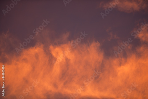 Colorful cloud and sky background