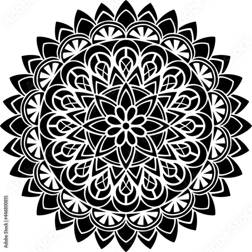 Mandala Pattern Stencil doodles sketch good mood