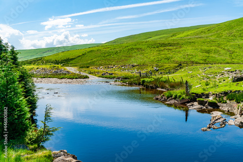 Welsh countryside in Elan Valley